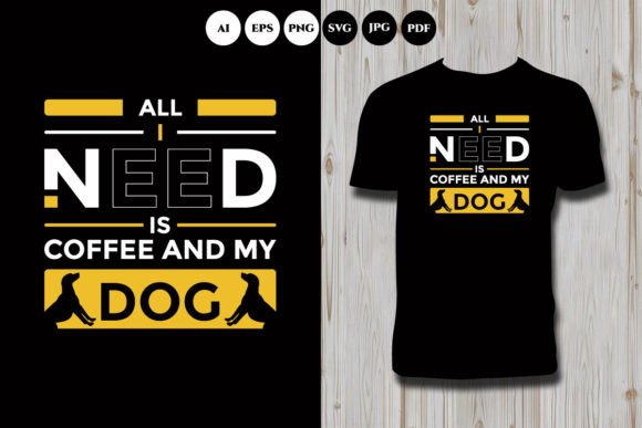 Coffee and Dogs Typography