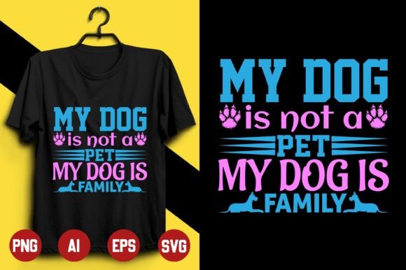 Dog T-shirt Design -41