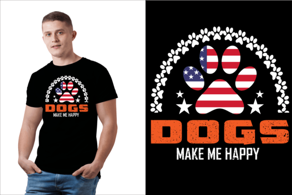 DOG T-SHIRT DESIGN Typographic