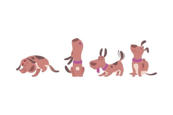 dog vector illustration