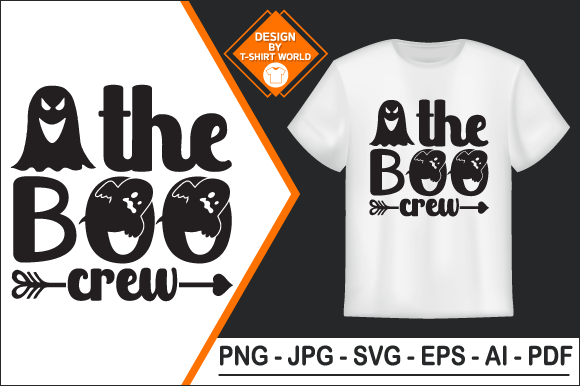 The Boo Crew Halloween Design